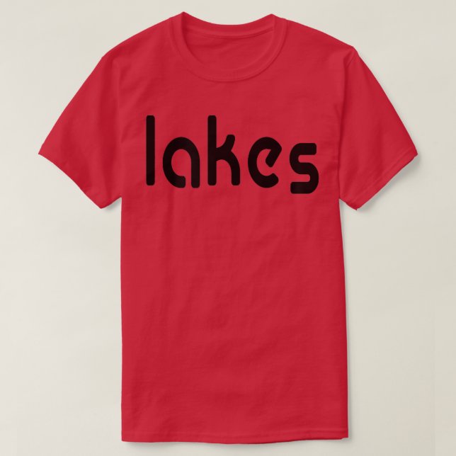 Lakes, Alaska  T-Shirt (Design vorne)