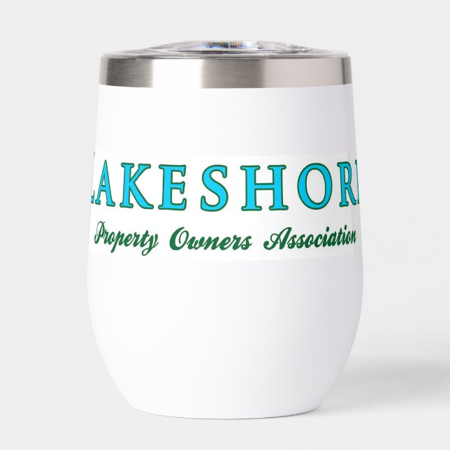 Lakeshore Stemless Wine Glass (Vorderseite)