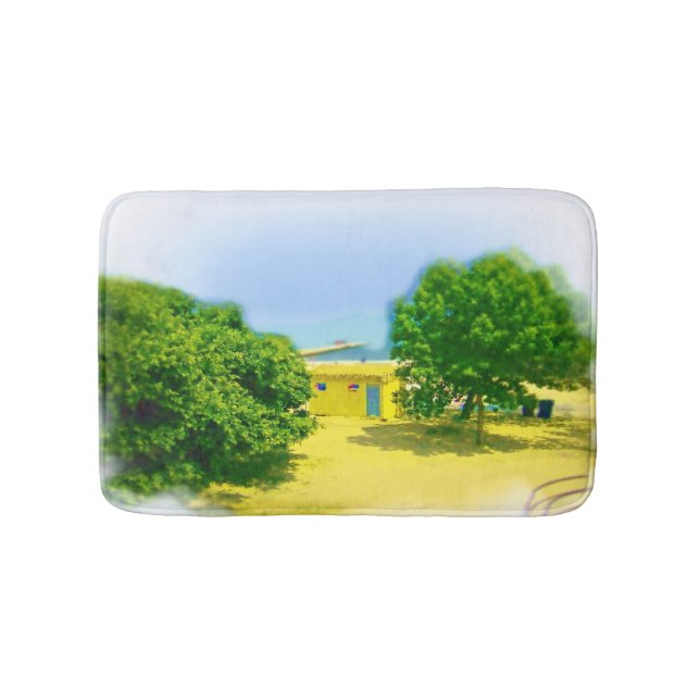 Lakeshores am Strand von Chicago Badematte (Vorderseite)