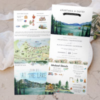 Lakeside Campground Resort | Illustrierte Hochzeit