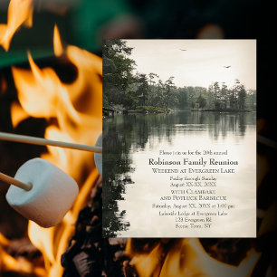 Lakeside Camping Family Wiedersehen Jamboree Barbe Einladung