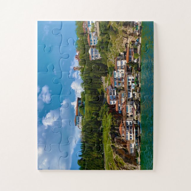 Lakeside Serenity | Ohrid, Nordmazedonien Puzzle (Vertikal)