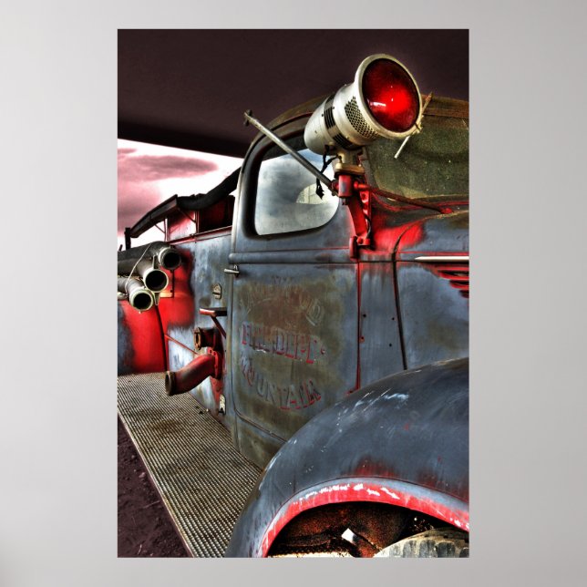 Lakewood Mountair Fire Dept. Poster (Vorne)