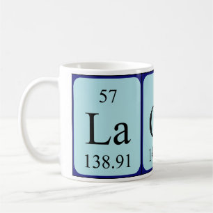 Lakey Periodenname Tasse