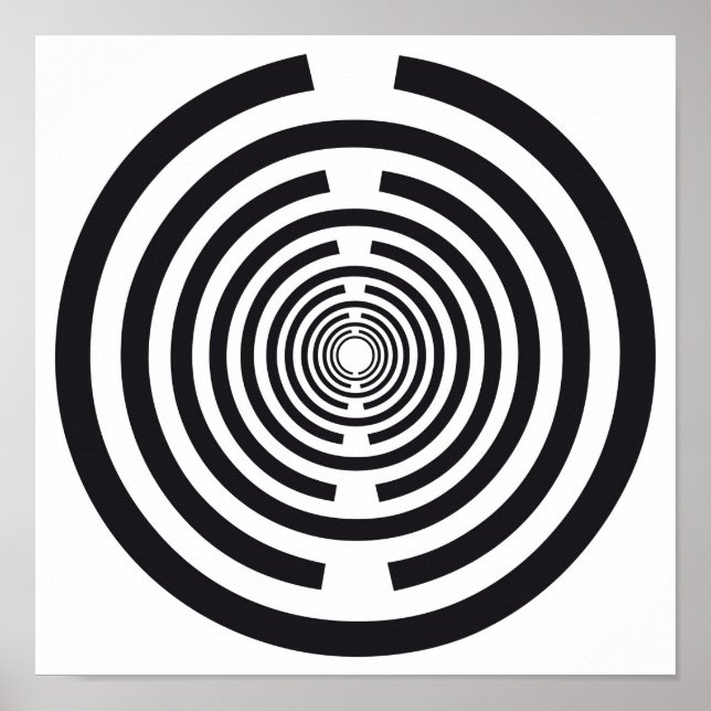 Lakhovsky Vitalscheibe, MWO Tesla Antenne, skalar Poster (Vorne)