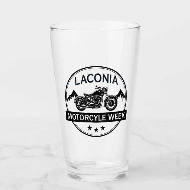 Lakonia Motorrad Week Glas (Vorderseite)
