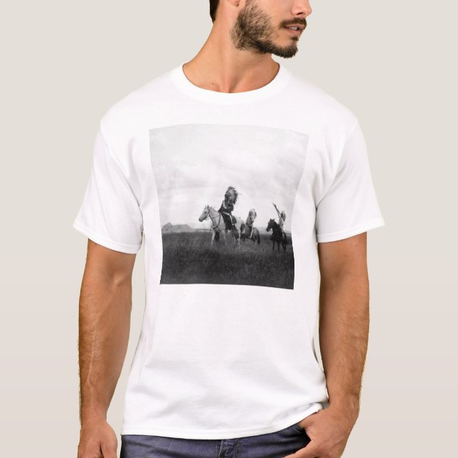 Lakota Kriegers-Reiter T-Shirt (Vorderseite)