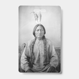 Lakota Leader sitzt Bull Native Amerikanische Urei Ausweis