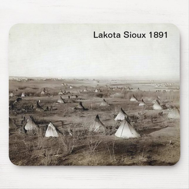 Lakota Sioux 1891 Mousepad (Vorne)