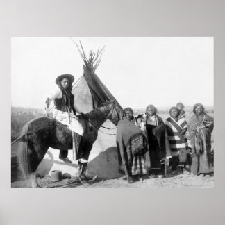 Lakota Sioux: 1891 Poster
