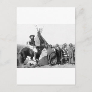Lakota Sioux: 1891 Postkarte