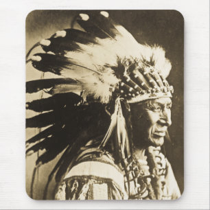 Lakota Sioux weißer hauptsächlichschwan Mousepad
