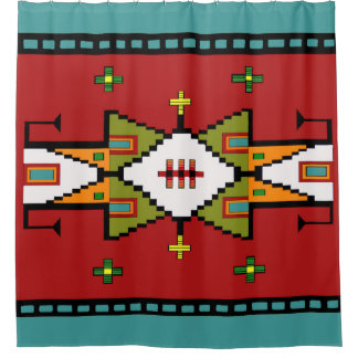 Lakota-Spirit-Duschvorhang Duschvorhang