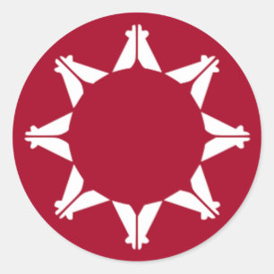 Lakota Tribe Runder Aufkleber