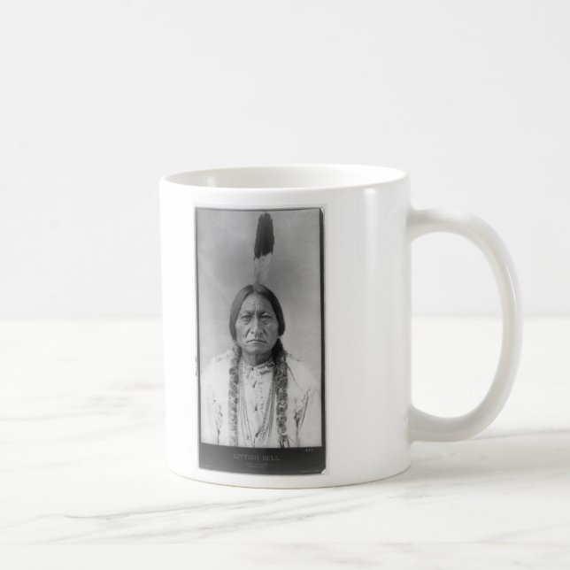 Lakota Ureinwohner-Hauptsitting Bull Tasse (Rechts)