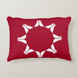 Lakota-Volksflagge Zierkissen