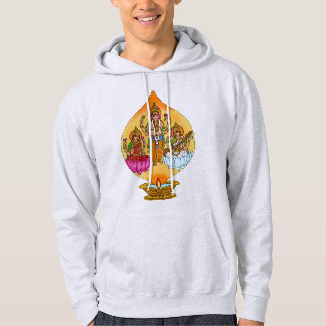 Lakshmi Ganesh Hoodie (Vorderseite)
