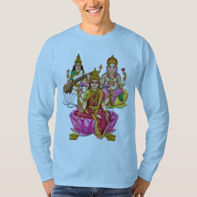 Lakshmi Ganesha T-Shirt (Vorderseite)