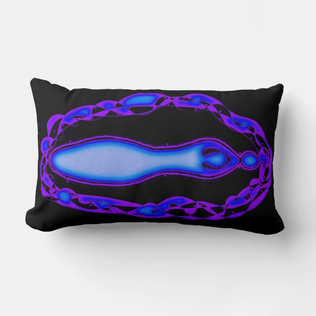 Lakshmi Goddess Yoni Lendenkissen (Vorderseite)