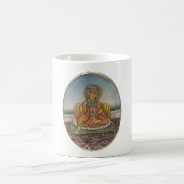 Lakshmi-Göttin des Wohlstands und Wohlstands Tasse (Mittel)