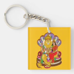 Lakshmi Narasimha Schlüsselanhänger