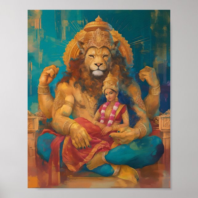 Lakshmi Narasimha Swamy Poster (Vorne)