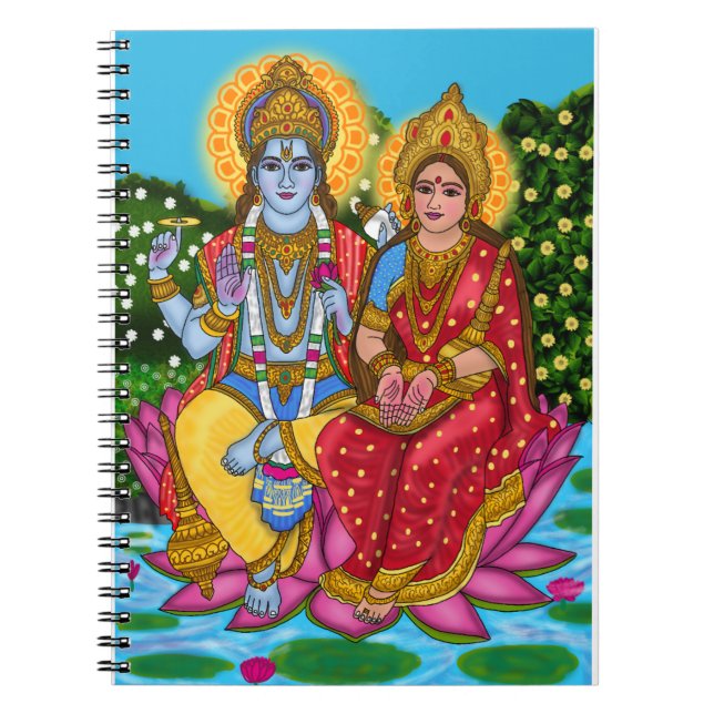Lakshmi Narayan Notebook Notizblock (Vorderseite)