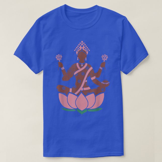 Lakshmi Sri THindu Hinduism Gods tee (Design vorne)