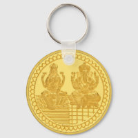 LAKSHMI UND GANESH GOLD COIN DESIGN
