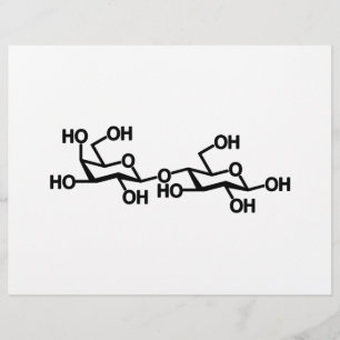 Laktose-Milch-Struktur Flyer