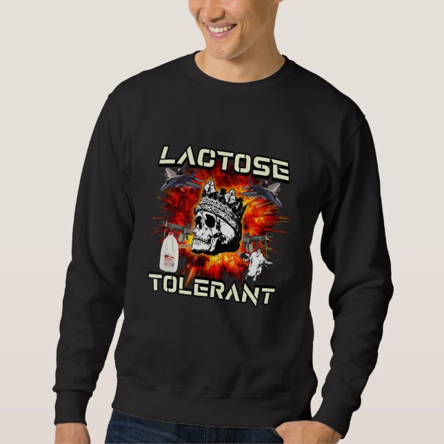 Laktose tolerant sweatshirt (Vorderseite)