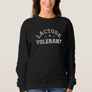 Laktose-Tolerante Liebe Milchkuh Eiscreme Milchwir Sweatshirt