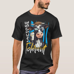 Laktose-Tolerante Lustige Kuh Laktoseintolerante T-Shirt