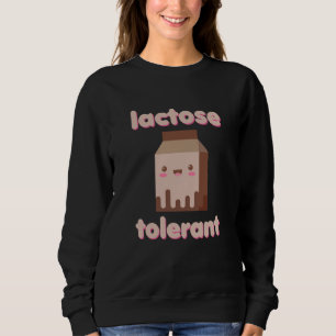 Laktose-Tolerante Milch Molkerei-Fan Eiscreme Käse Sweatshirt