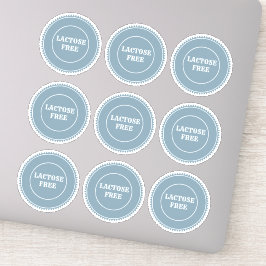 Laktosefreie Allergien Sicher kulinarisch Aufkleber