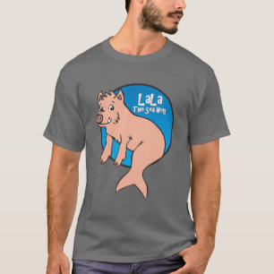 LaLa: Das Seeschwein - erwachsene Dunkelheit T-Shirt
