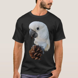 Lala der Cockatoo mit T-Shirt