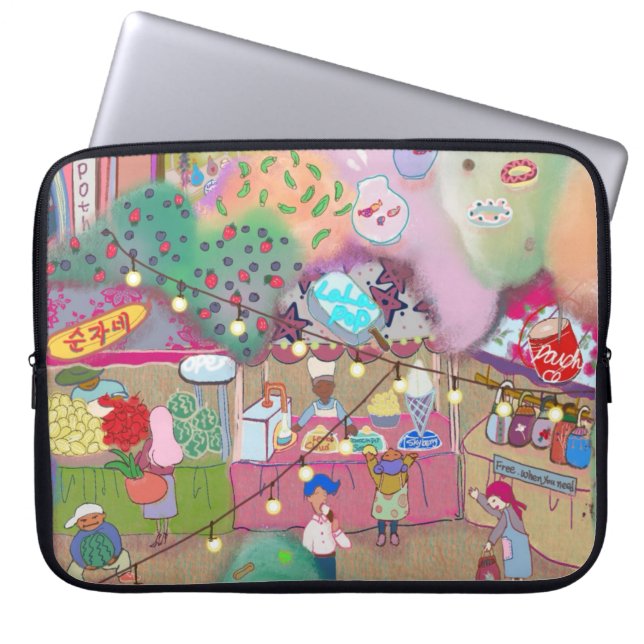 LALATOWN Laptop-Hülle  Laptopschutzhülle (Vorderseite)