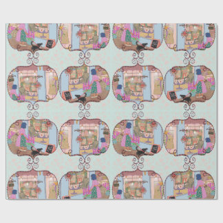 LALATOWN Shopping Day Wrapping Paper 5 Geschenkpapier