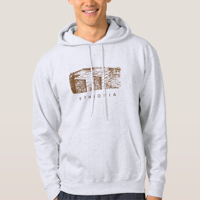 Lalibela Ethiopia Hoodie (Vorderseite)