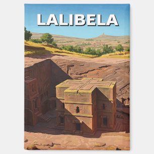 Lalibela Rock Churches Äthiopien Magnet