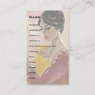 Lalima, träumend! visitenkarte