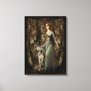 "LaLoba" überzogene Canvas Print Leinwanddruck