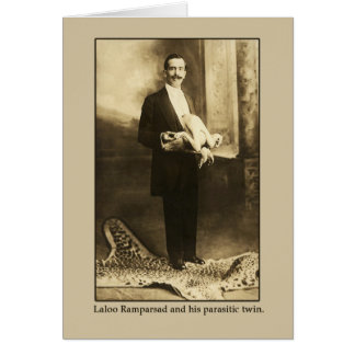 Laloo, das Happy Hindoo mit einem parasitären Twin