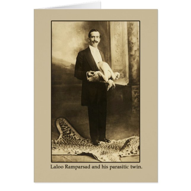 Laloo, das Happy Hindoo mit einem parasitären Twin (Vorne)