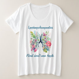 LAM Floral bedeutet nicht Fragil Damen T-Shirt