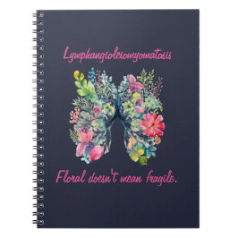 LAM Floral bedeutet nicht Notizbuch Notizblock