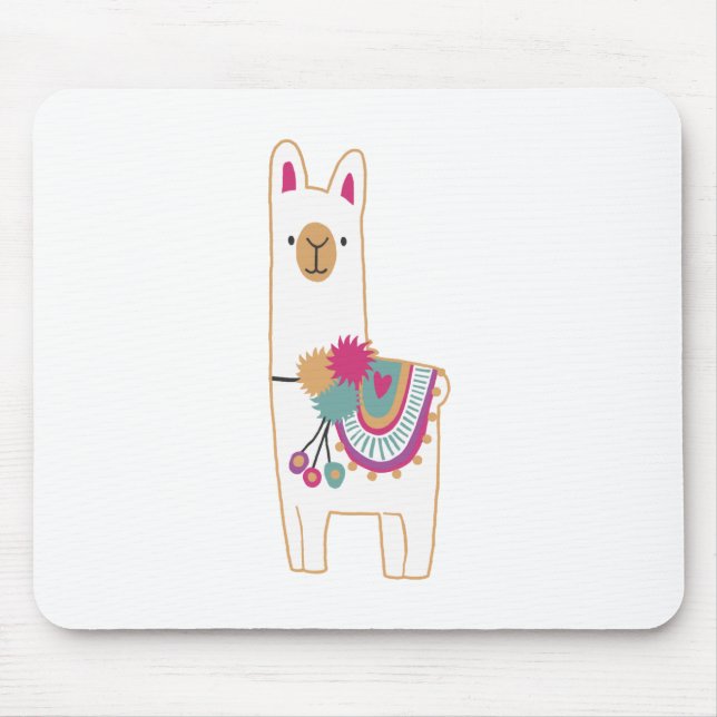 Lama-Cute Mousepad (Vorne)