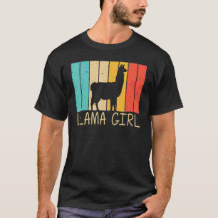 Lama für Mädchen Kinder Alpakazucht Zoowärter Peru T-Shirt