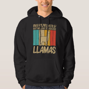 Lama für Männer Frauen Lama-Farmtier 2 Hoodie